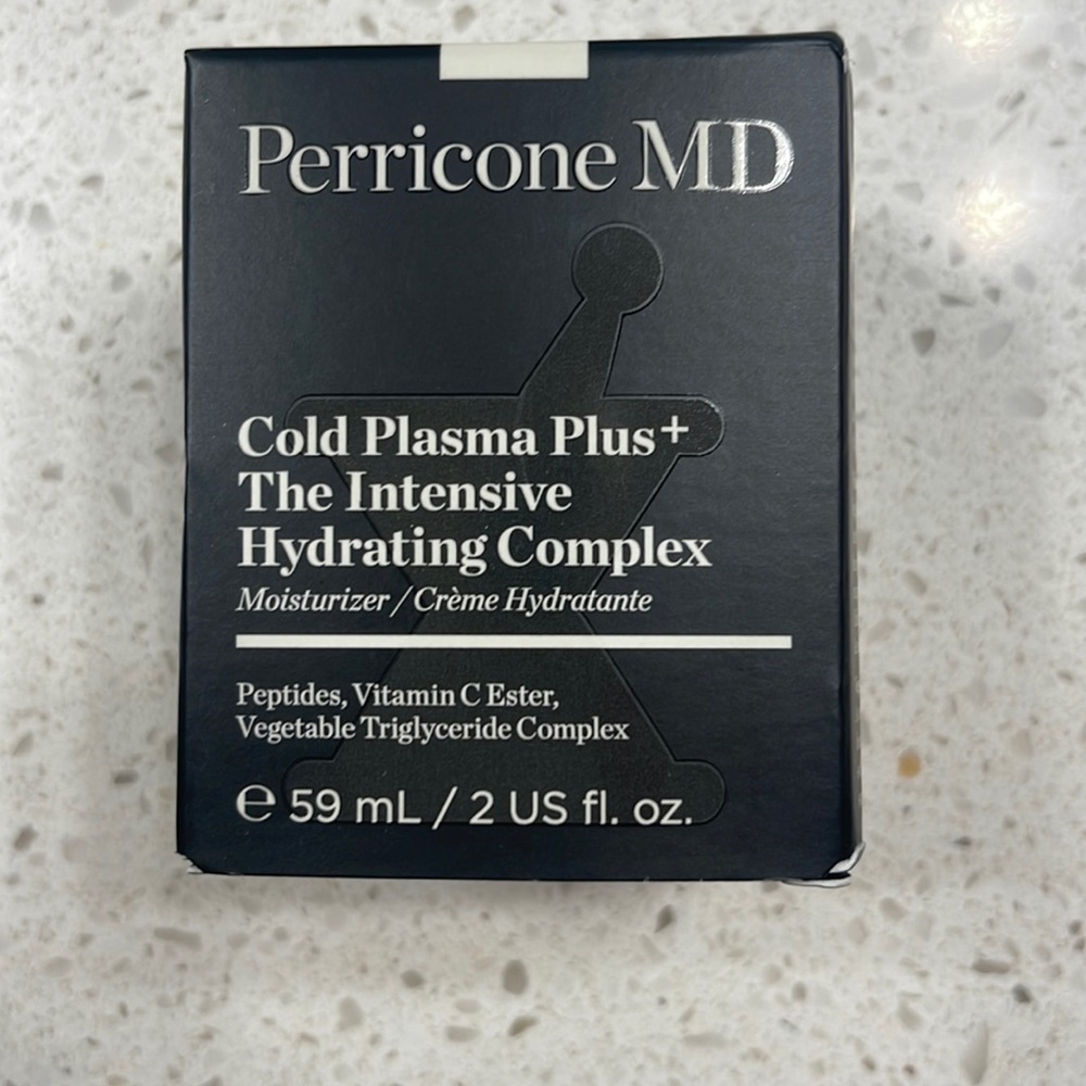 New in box Perricone md cold plasma+ the intensive hydrating complex 2 us fl oz
